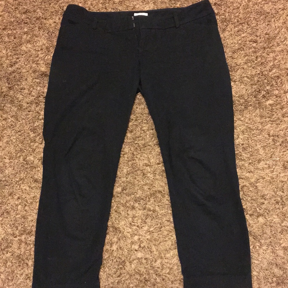 Stretchy slacks (black)